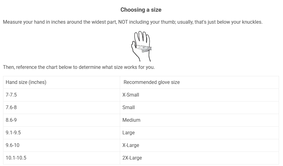 Size guide